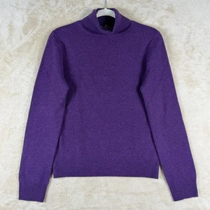 Apt 9 Kaschmir Pullover Rollkragen Lila Cottagecore 100% Kaschmir Damen Medium - Bild 1 von 8
