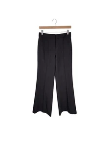 Milly Nash Cady Pants Black Women's 4 Trouser Office Siren Quiet Luxury - Picture 1 of 12