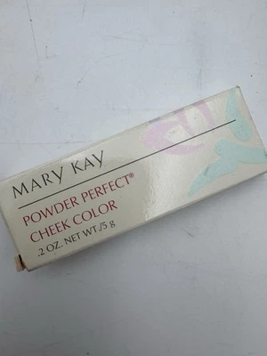 Mary Kay Powder Perfect Cheek Color Cashmere 6205 .2 OZ NIB Discontinued - Image 1 of 4