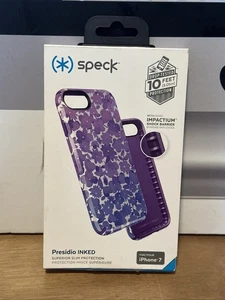 SPECK PRODUCTS PRESIDIO CUSTODIA INCHIOSTRATA IPHONE 8 IPHONE 7 NUOVA - Foto 1 di 5