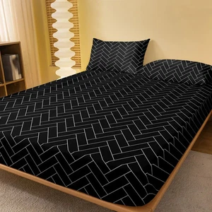 Colcha lijada Four Seasons para hombre y mujer con estampado de moda simple hogar dormitorio - Imagen 1 de 9