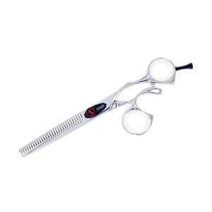 New Sensei Cesoie Ng 6" Impugnatura Neutra 30 Denti Miscelazione Foglia Molla Cesoia Tensione - Foto 1 di 2