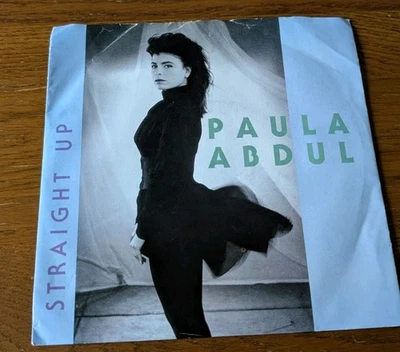 Paula Abdul Straight Up 1989 7” Single play tested vinyl vgc+ 1989 siren records - Image 1 of 4