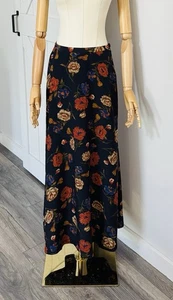 NWOT VTG Y2K Jones New York Size 8 Floral 100% Silk Fairy Romantic Maxi Skirt - Picture 1 of 9