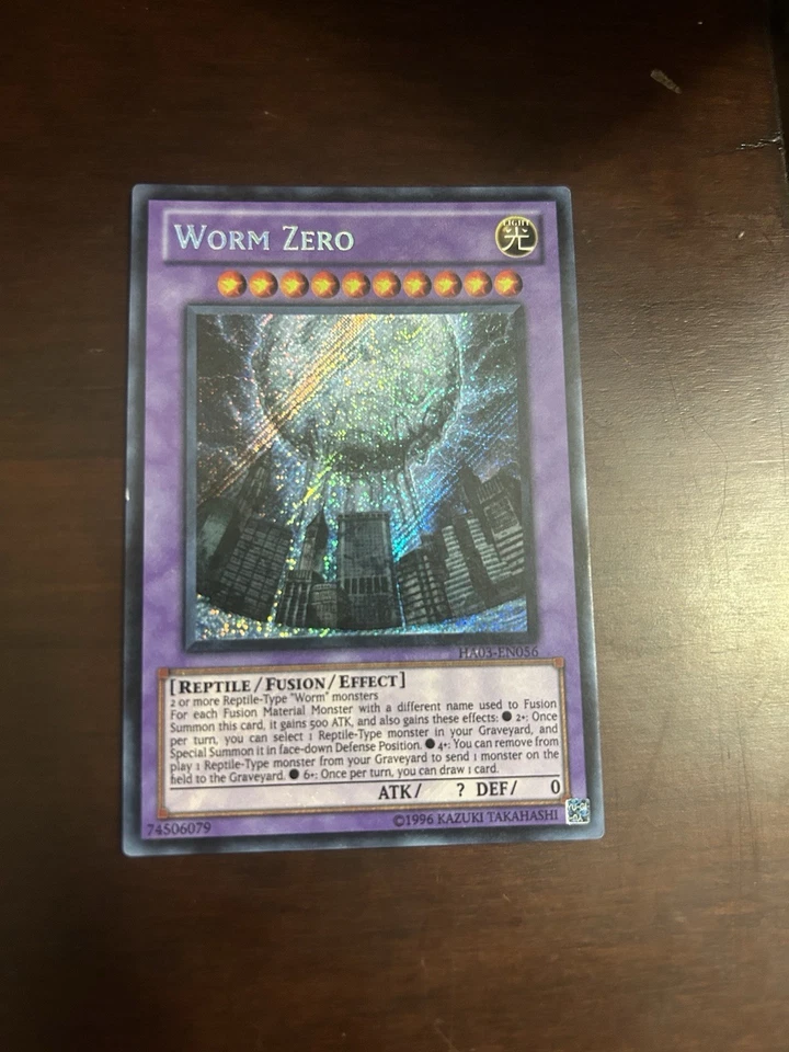 Worm Zero HA03-EN056 Hidden Arsenal 3-Unlimited Edition Unlimited - Image 1 of 1