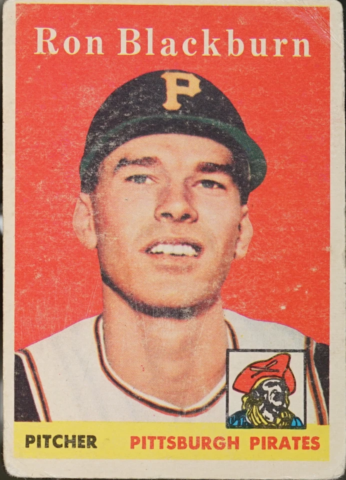 1958 Topps Baseball Ron Blackburn #459 PR - Image 1 of 1