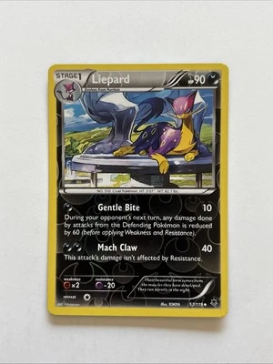 Liepard Rev Holo XY Phantom Forces Pokemon NM  Reverse 57/119 - Image 1 of 2