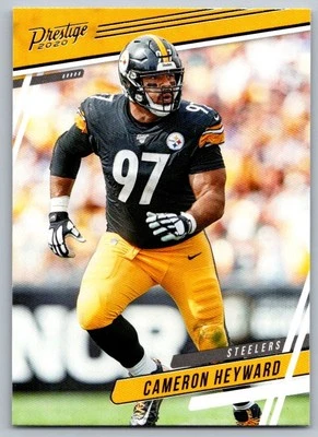 2020 Panini Prestige Cameron Heyward Pittsburgh Steelers #181 - Image 1 of 2