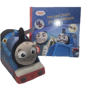 Kohl’s Cares Baby Thomas Plüschtier Lovey Toy Der letzte Zug zu Weihnachten Buch Neu mit Etikett - Bild 1 von 8