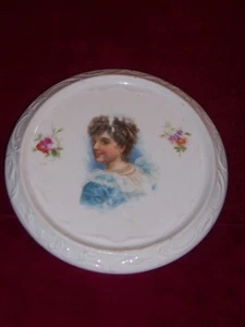 Porcelain Trivet Round Victorian era - Picture 1 of 1