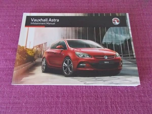 VAUXHALL ASTRA INFOTAINMENT SAT NAV NAVIGATION RADIO CD HANDBOOK (ACQ 7351) - Picture 1 of 6