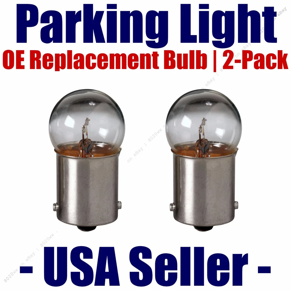 Parking Light Bulb 2-pack OE Replacement Fits Listed Volvo Vehicles - 5007 - Image 1 of 1