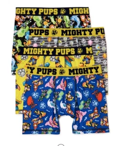 Boy's Paw Patrol Mighty Pups 4 pack Boxer Briefs Size 8 M NEW w TAGS - Picture 1 of 1