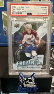 PSA 9 - 2022 UD Trilogy - Cale Makar Frozen in Time /275 - Colorado Avalanche - Imagen 1 de 2