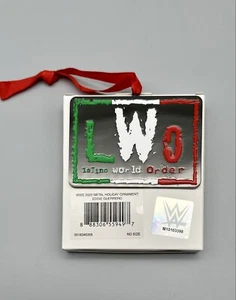 WWE Eddie Guerrero LWO Latino World Order Metal Ornament - Bild 1 von 9