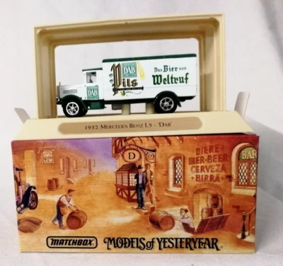 Matchbox- 'Great Beers of the World' YGB21 - 1932  Mercedes Benz L5 'DAB' - Image 1 of 4