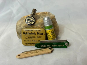 Lote Publicitario De Colección Kit de Costura Cuchillos Navaja Lápiz Topper y Lata Médica - Imagen 1 de 14