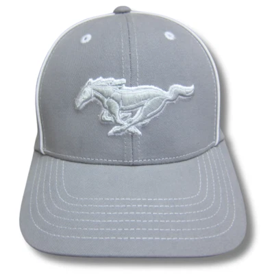 Ford Mustang Embroidered Pony Logo Adjustable Baseball Cap Hat Official Licensed - Image 1 of 4
