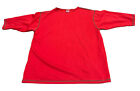 Sweat-shirt vintage « Create A Craft » rouge avec point vert années 90 USA-Taille unique
