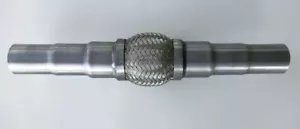 Für Mercedes Uni Flexrohr Flexstück Flammrohr Hosenrohr Auspuff 45x48x55 400MM - Bild 1 von 4