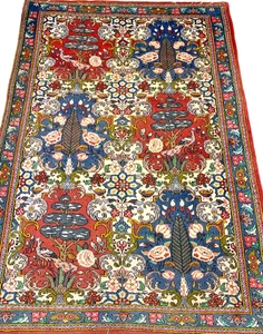 3'5"x5'2'' Hand-Knotted 100% Wool Bakhtiarie Area Rug - Picture 1 of 5