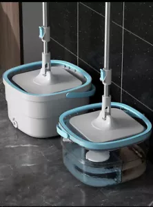 NEW 1pc Two Tone Foldable Mop Cleaning Home and Office Cleaning Product Ease US+ - Picture 1 of 4