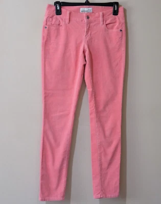 Pantalones de pana ajustados de tiro bajo Old Navy para mujer talla 4 rosa #p87-19 Foto 1 de 4