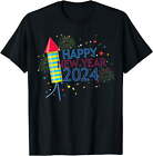 New Years Eve Party Supplies Kids NYE Happy New Year 2024 T-Shirt