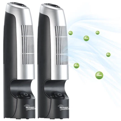 2er-Set Luftreiniger mit Ionisator und Gebläse, 2 Stufen, 3,2 Watt - Bild 1 von 4