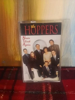 The Hoppers Never Thirst Again Southern Gospel Music Cassette 1H - Imagem 1 de 3