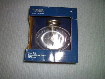 MintCraft  Signature Soap Dish Brushed Nickel 674-9030 - Image 1 of 2