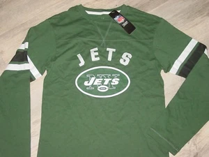 NFL TEAM Apparel NEW YORK JETS   Long Sleeve MAJESTIC   T-Shirt NEW sz...  SMALL - Picture 1 of 11