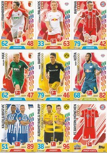 Match Attax Extra 2017/2018 17/18 Base Jersey Duo Cards to Choose From