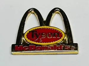 Spilla risvolto franchising McDonald's Crew Operator vecchia vintage Tyson Foods McNugget - Foto 1 di 2