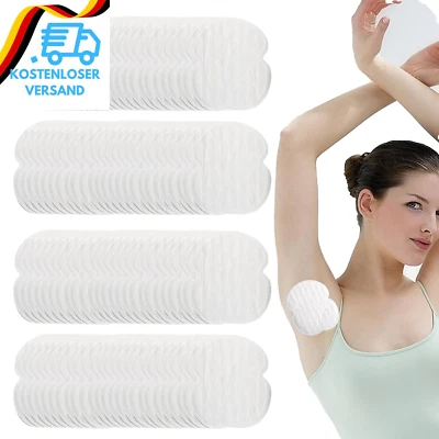 S.F.PACHIRA 100 Stück Achselpads, Unsichtbare Achsel Schweißpads, Selbstklebend Einweg anti
