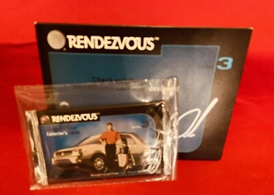 Tarjeta Promocional Coleccionista Buick Rendezvous Tiger Woods RARA Serie 3 2000 RC Foto 1 de 4