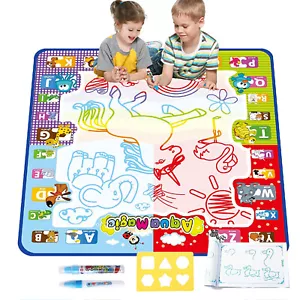 Wassermalmatte Wasser Doodle Matte Malmatte Zeichnung Drawing Matte mit 2 Stifte - Bild 1 von 12
