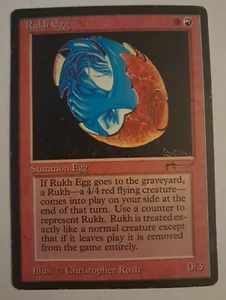 Rukh Egg (Dark) HP Arabian Nights MTG Magic the Gathering - Picture 1 of 6
