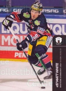 2020-21 German DEL #50 Matt White