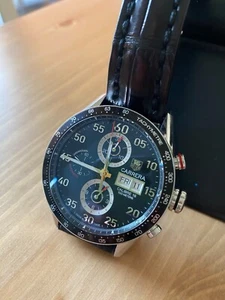 TAG Heuer Carrera Men's Black Watch - CV2A10 - Picture 1 of 6