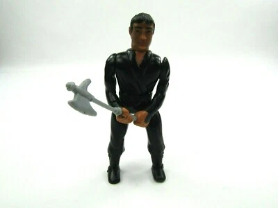 Vintage Ninja Figure Remco 1984 With Axe Weapon Arms Work Action Figure 80s Toy - Image 1 of 4