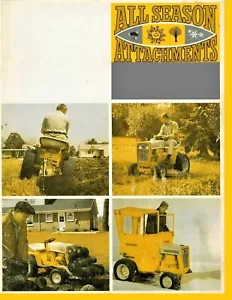 Accesorios e implementos para todas las estaciones para folleto de tractor International Cub Cadet - Imagen 1 de 9