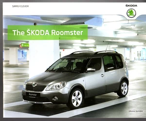 Skoda Roomster Mid 2012 UK Market Sales Brochure S GreenLine II SE Plus Scout - Picture 1 of 1