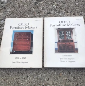 Ohio Furniture Makers Volume 1 + 2 Jane Sikes Hageman 1790 - 1845 + 1860 Nice - Bild 1 von 6