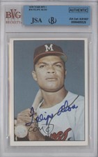 1978 TCMA The 1960's I Green Back Felipe Alou JSA Certified Encased by BVG Auto