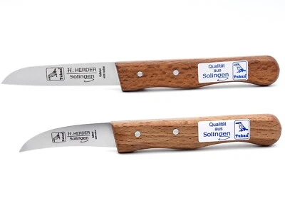 2 Solingen Küchenmesser Obstmesser Schälmesser Carbon Gemüsemesser Solinger Set  - Bild 1 von 4
