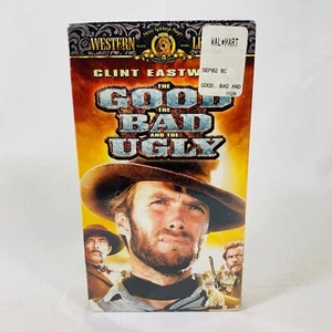 NEW The Good, Bad and Ugly (VHS) Clint Eastwood, Sergio Leone, Sealed - Imagen 1 de 7