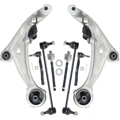 Kit de suspensión de 8 piezas de barra estabilizadora de barra estabilizadora de brazos de control para Nissan Altima 2007-2013 Foto 1 de 4