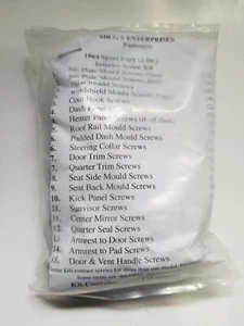 fits 64 Sport Fury 2 Door Hardtop Interior Screw Fastener Kit - Picture 1 of 1