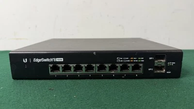 Ubiquiti EdgeSwitch 8 150W (ES-8-150W) 8-Port Gigabit Switch READ - Image 1 of 4